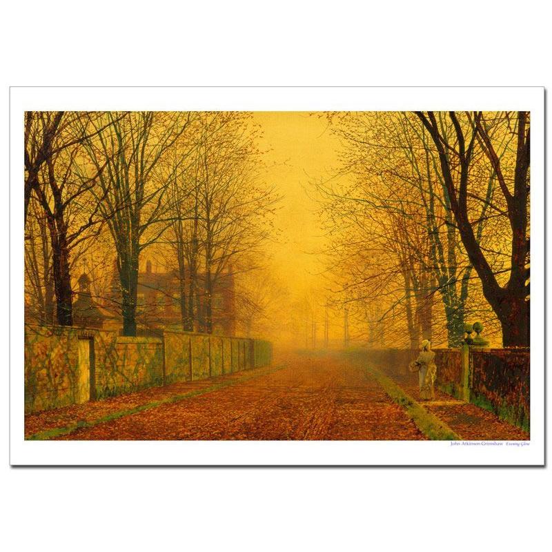 グリムシャウ　Evening Glow　ジクレーポスター B4 (364ミリ×257ミリ) | 