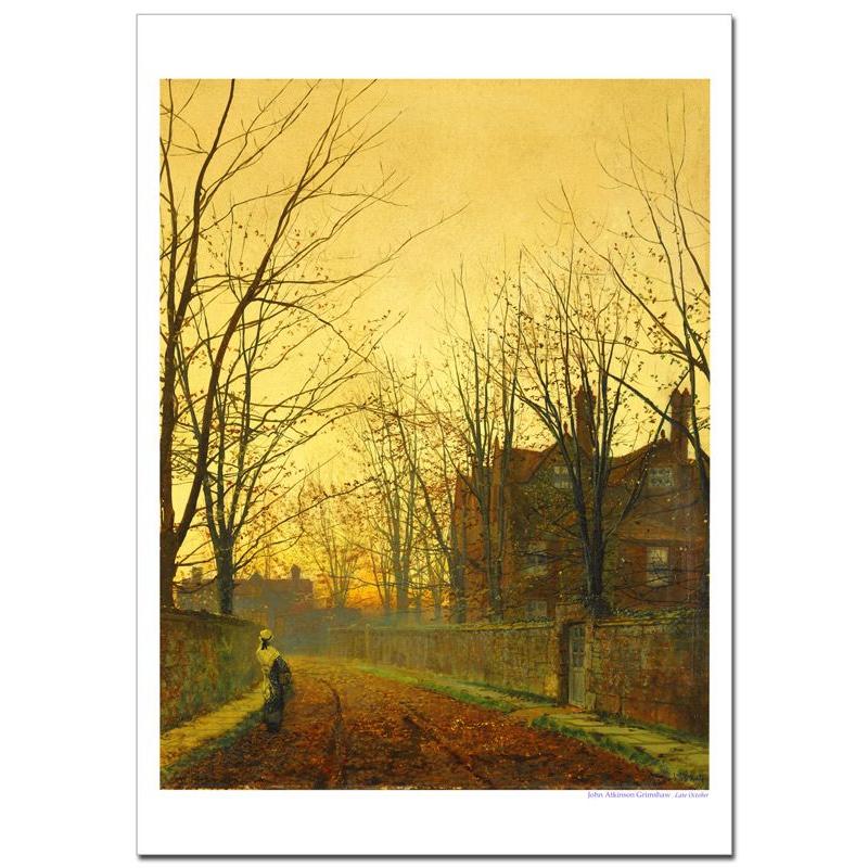 グリムシャウ　Late October　ジクレーポスター A2(594ミリ×420ミリ) | 