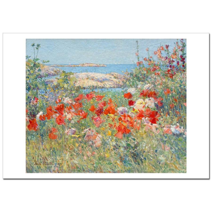 ハッサム　セリア・サクスターの庭園　A2(420ミリ×594ミリ)　ジクレーポスター | 