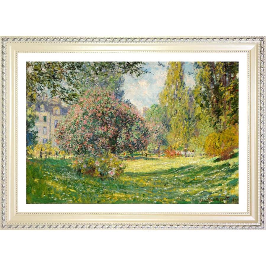 モネ モンソー公園　 ジークレーポスター額装品 | 