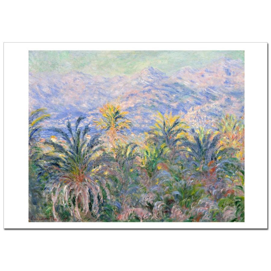 モネ ボルディゲーラのやしの木Palm Trees at Bordigheraジ−クレーポスターB4〜A1サイズ | 