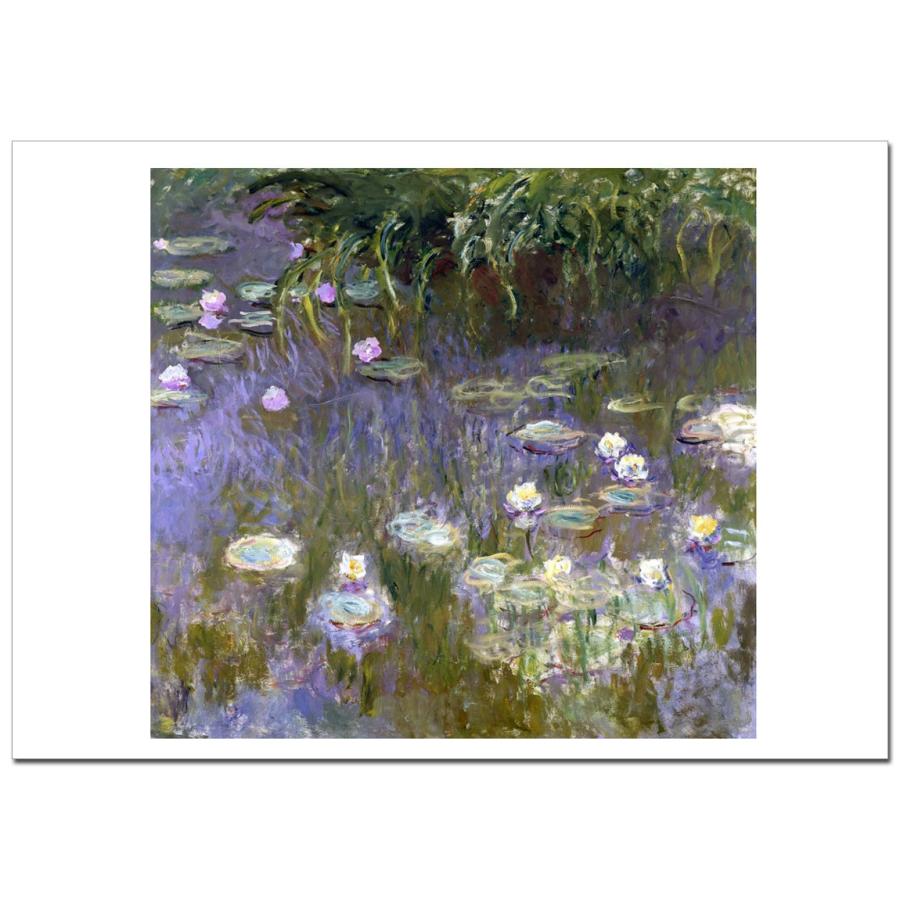 モネ 睡蓮2 Water Lilies ジクレーポスターA2（420ミリ×594ミリ） | 