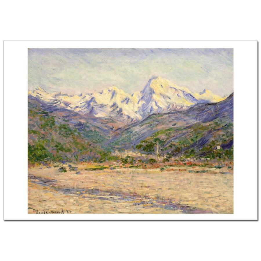 モネネルビの渓谷 ジ−クレーポスターA2（420ミリ×594ミリ） | 