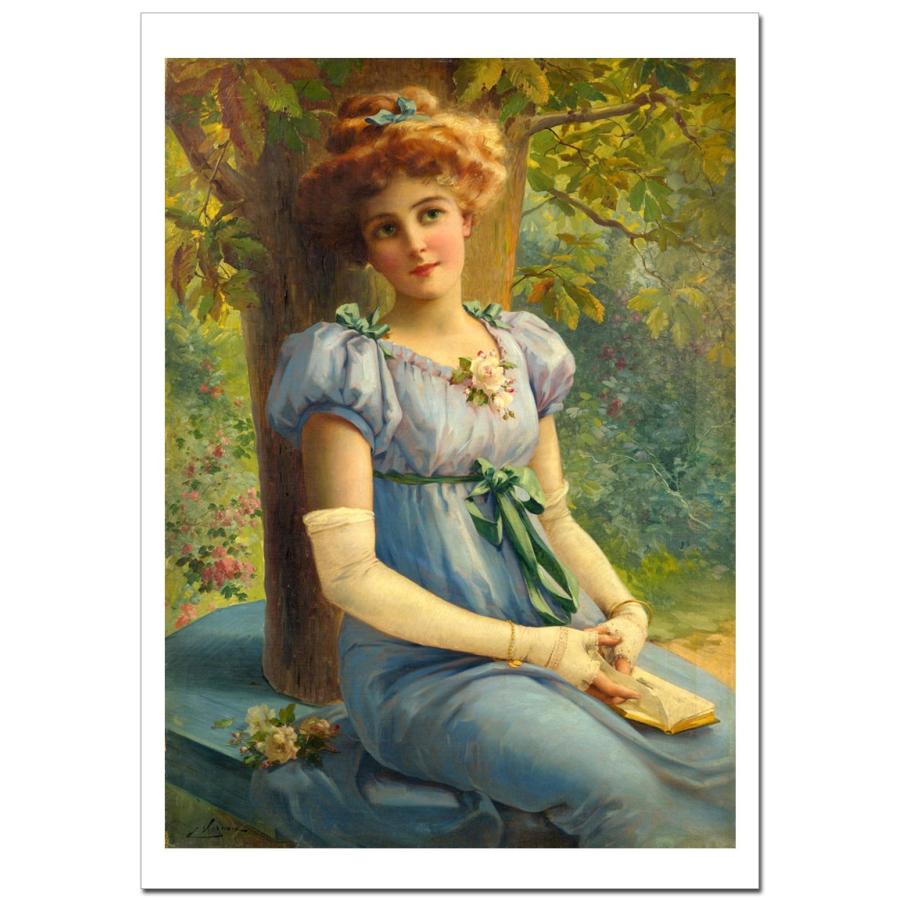 エミール・ヴァーノン　A sweet glance  ジクレーポスターA2(420ミリ×594ミリ) | 