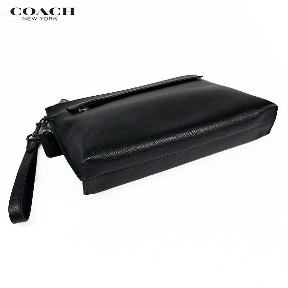 COACH（コーチ） メンズ クラッチバッグ セカンドバッグ キャリー 