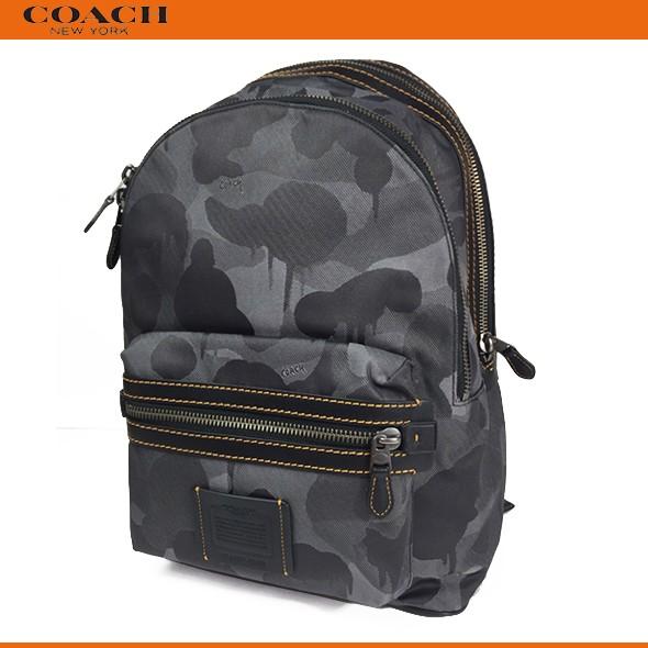 コーチ メンズ リュックサック バックパック カモフラ アカデミー ワイルド ビースト プリント ダークグレー 迷彩 Coach ブティック 新品 セール Successストア 通販 Yahoo ショッピング