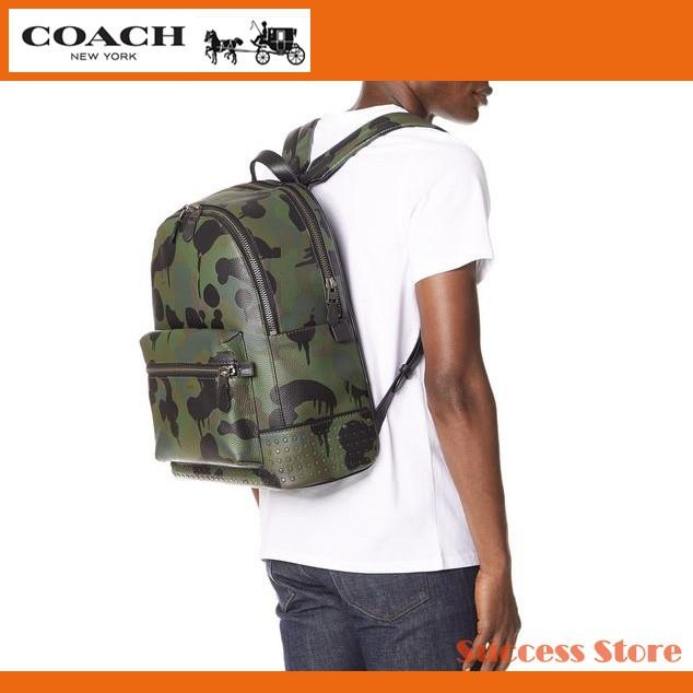 コーチ メンズ リュックサック カモフラ リーグ バックパック ワイルドビースト スタッズ ミリタリー 迷彩 Coach 直営 新作 Successストア 通販 Yahoo ショッピング
