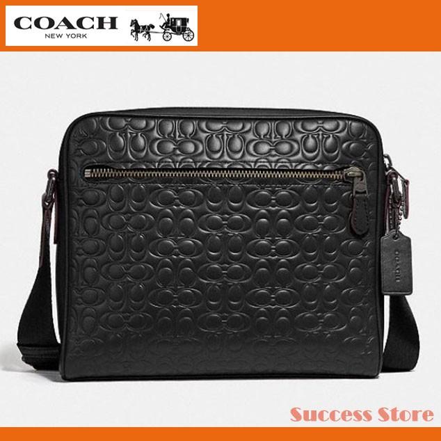 コーチ メンズ メッセンジャー バッグ メトロポリタン カメラ バッグ シグネチャー レザー 322 ブラック Coach 直営ブティック 人気 新作 322black Successストア 通販 Yahoo ショッピング
