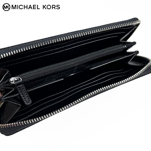 MICHAEL KORS ブラック長財布 MICHAEL KORS マイケルコース 財布 長財布 36S3LKNZ3O ブラック