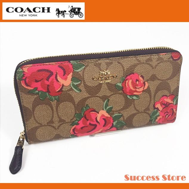 コーチ レディース 花柄 財布 長財布 アウトレット Coach シグネチャー ジャンボ フローラル プリント F39189 カーキブラッドオックスマルチ バラ柄 国内発送 39189imllw Successストア 通販 Yahoo ショッピング