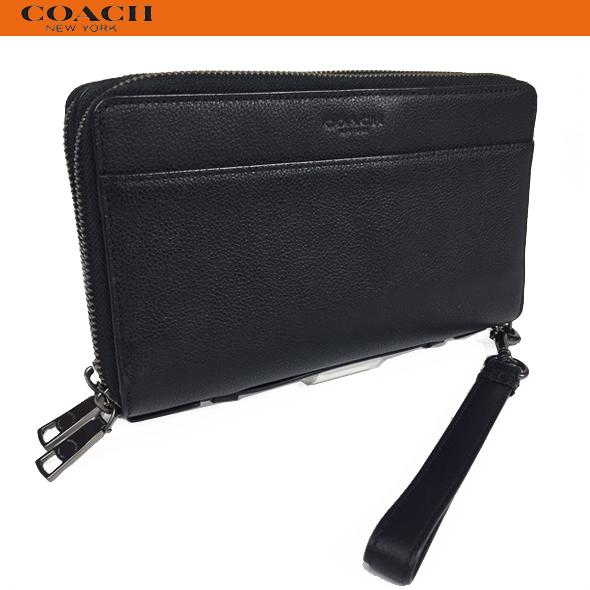 銀座買取 値下げしました！コーチ カーフ レザー ダブル ジップ