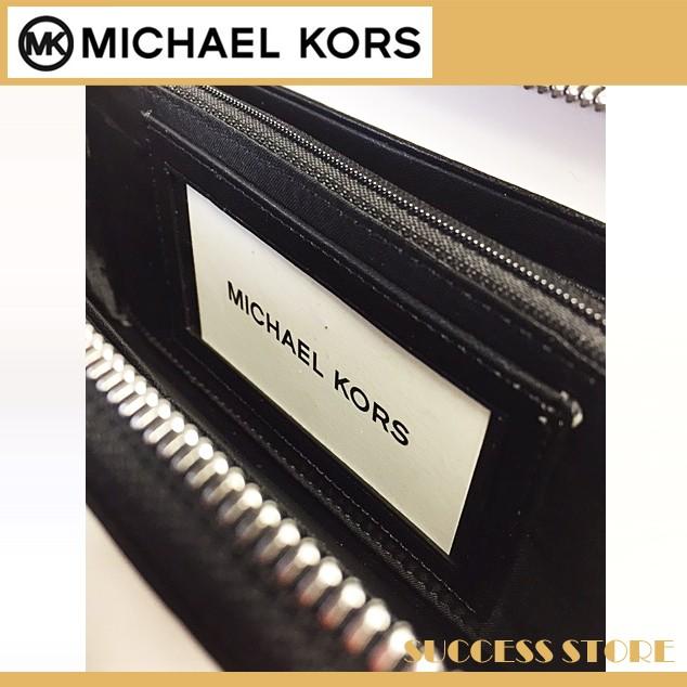 【推し】 マイケルコース 財布 長財布 メンズ MICHAEL KORS Odin Embossed-Leather Zip-Around Wallet カモフラ 迷彩 レザー ブラック 直営ブティック 新作 【2591580111】(15881円)