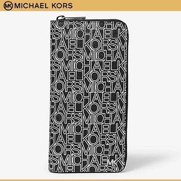 マイケルコース メンズ 財布 長財布 Michael Kors Mens グラフィック ロゴ ウォレット 39s9lmne3u ブラック ホワイト Mk柄 ブティック 新作 セール 39s9lmne3u Bw Successストア 通販 Yahoo ショッピング