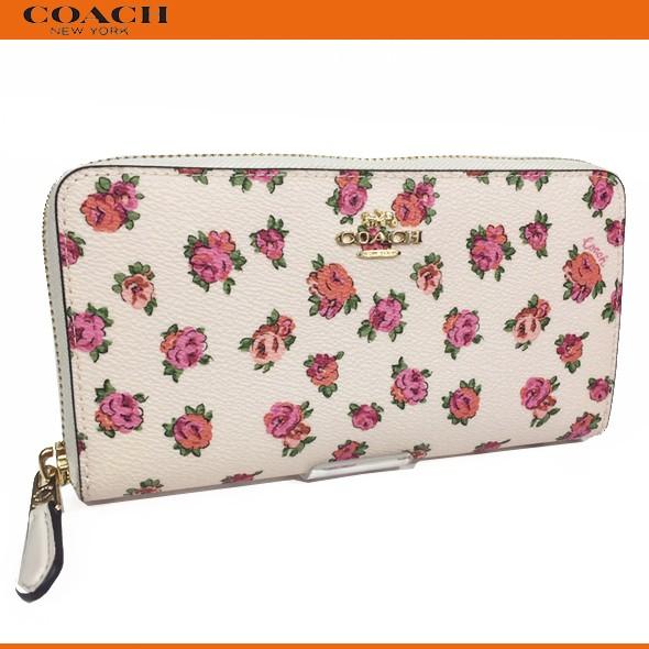 コーチ レディース 花柄 財布 長財布 Coach アコーディオン ウォレット ミニ ヴィンテージ ローズ プリント チョーク ブティック 新作 セール chalk Successストア 通販 Yahoo ショッピング
