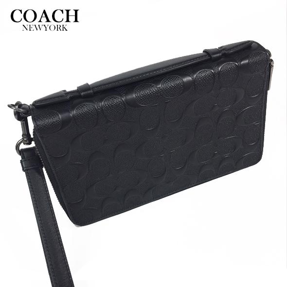 COACH（コーチ） アウトレット メンズ 長財布 財布 ダブル ジップ