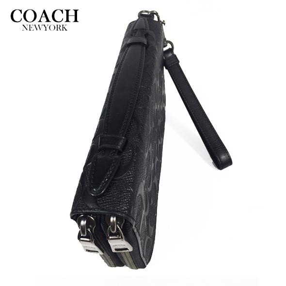 COACH（コーチ） アウトレット メンズ 長財布 財布 ダブル ジップ