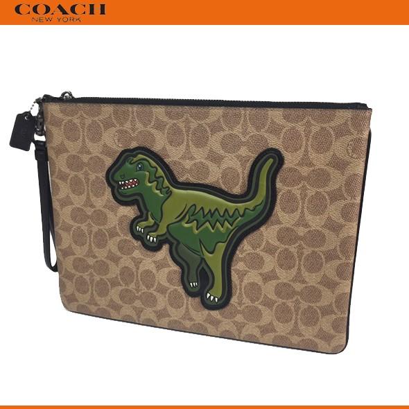 コーチ メンズ バッグ クラッチバッグ セカンドバッグ COACH ポーチ 30