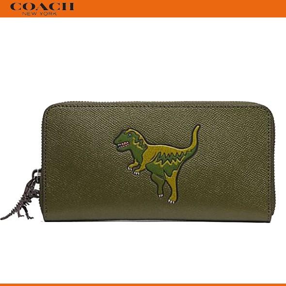 コーチ メンズ 財布 長財布 COACH Accordion Wallet Rexy アコーディオン ウォレット ウィズ レキシー 68257