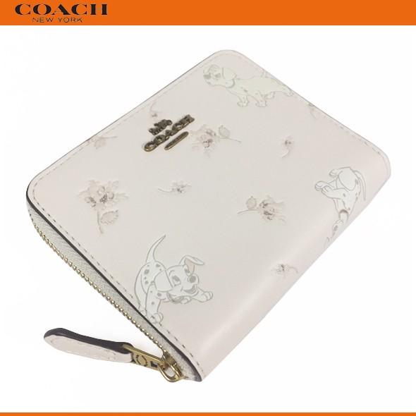 コーチ X ディズニー コラボ レディース 財布 二つ折り財布 Coach スモール ウォレット ダルメシアン プリント 767 チョーク ブティック セール 新作 新品 767 Chalk Successストア 通販 Yahoo ショッピング