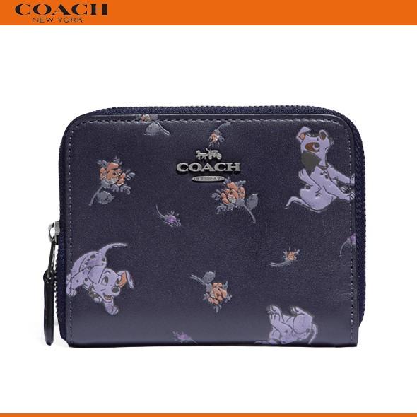 コーチ x ディズニー コラボ レディース 財布 二つ折り財布 COACH スモール ウォレット ダルメシアン プリント 76837 インク ブルー  ブティック品 新作 新品 : 76837-ink : Successストア - 通販 - Yahoo!ショッピング