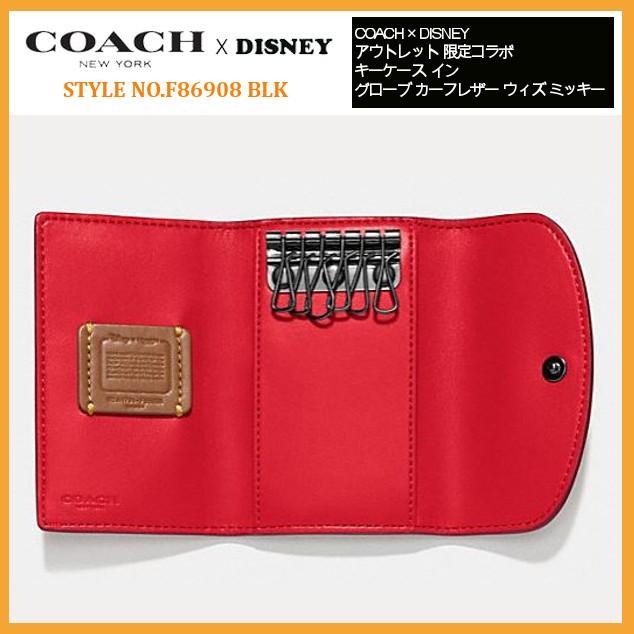 コーチ ディズニー アウトレット レディース キーケース ミッキー コラボ カーフ レザー ウイズ ミッキー キーケース F ブラック メンズ Coach 新作 即発 blk Successストア 通販 Yahoo ショッピング