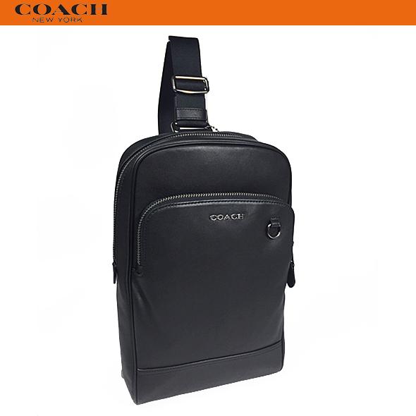 コーチ アウトレット メンズ ボディバッグ ワンショルダー ショルダーバッグ バッグ Coach グラハム パック レザー 934 ブラック 新作 新品 セール 934 Qbbk Successストア 通販 Yahoo ショッピング