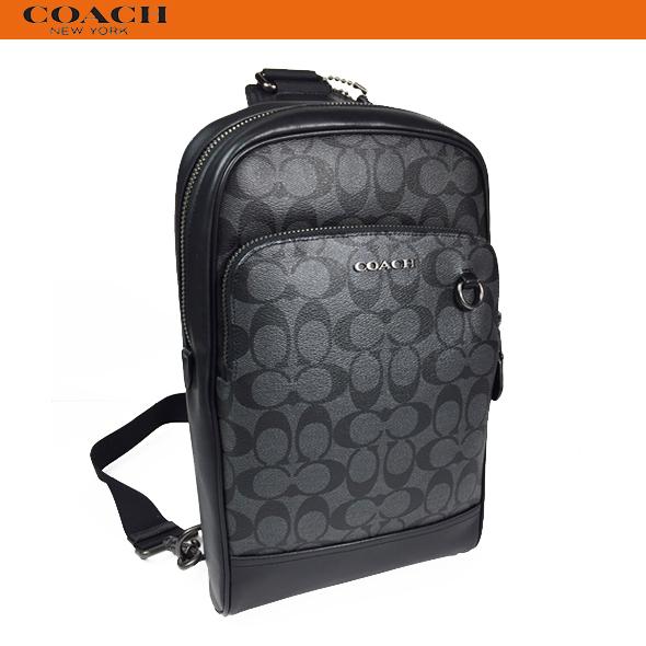 コーチ アウトレット メンズ ボディバッグ ワンショルダー ショルダーバッグ バッグ COACH グラハム パック シグネチャー 89937  チャコール 新作 新品 セール :89937-QBMI5:Successストア - 通販 - Yahoo!ショッピング