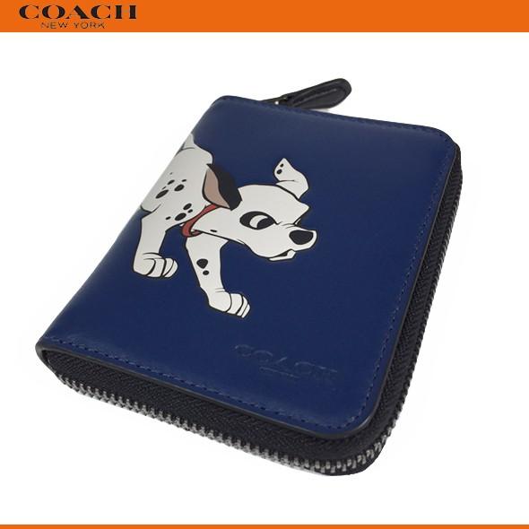 人気ブランドを サクピー様分 アメリカ輸入品 Coach コーチ 財布 ダルメシアン ディズニー 折り財布