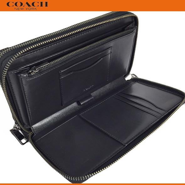 コーチ財布>COACH/コーチ長財布 F93504 メンズ ダブルジップ財布 コーチ財布>COACH/コーチ長財布 F93504 メンズ ダブルジップ財布