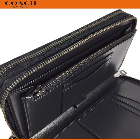 コーチ財布>COACH/コーチ長財布 F93504 メンズ ダブルジップ財布 コーチ財布>COACH/コーチ長財布 F93504 メンズ ダブルジップ財布
