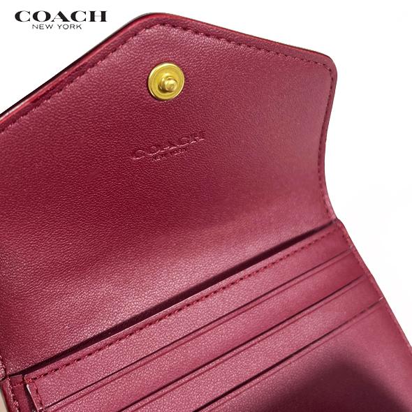 COACH（コーチ） 財布 三つ折り財布 ミニ ウォレット ウイン スモール