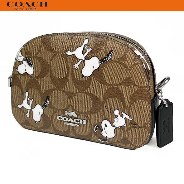 COACH X PEANUTS コーチ x スヌーピー ショルダーバッグ ミニバッグ