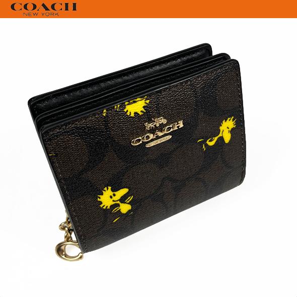 COACH X PEANUTS コーチ x スヌーピー コラボ 財布 二つ折り財布