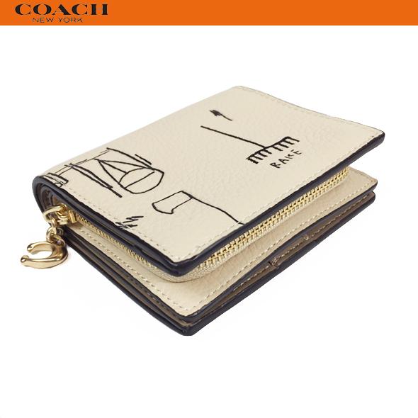 新品✨coach 二つ折り財布 コラボ - 小物 新品✨coach 二つ折り財布 コラボ - 小物