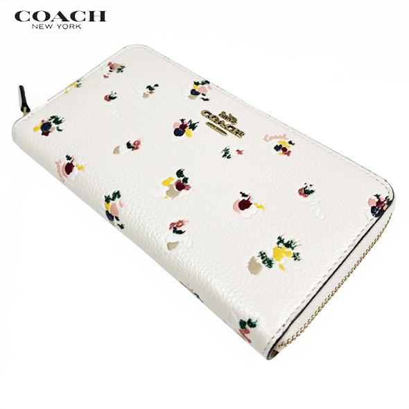 COACH コーチ 花柄 財布 長財布 アコーディオン ウォレット COACH コーチ 花柄 財布 長財布 アコーディオン ウォレット