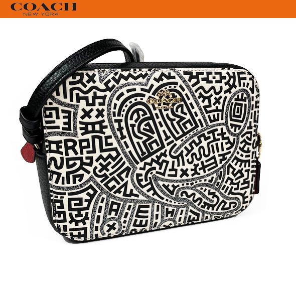 Coach コーチ X ディズニー X キースヘリング コラボ アウトレット ミニ ショルダーバッグ ミッキーマウス ミニ カメラ バッグ C6907 新品 C6907 Imnok Successストア 通販 Yahoo ショッピング