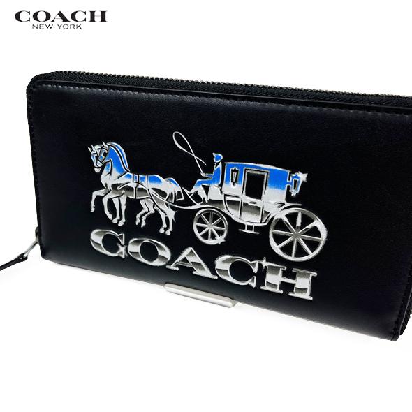 COACH コーチ メンズ 財布 長財布 アコーディオン ウォレット