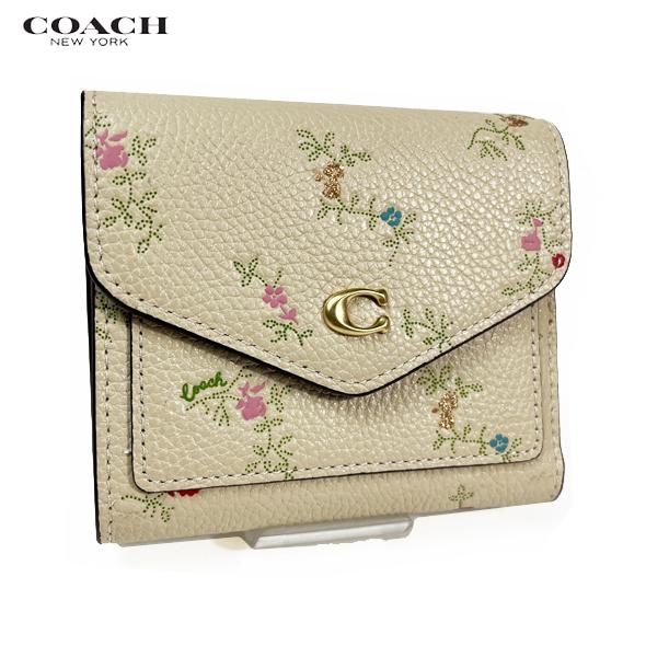 COACH コーチ 花柄 財布 三つ折り財布 ウイン スモール COACH コーチ 花柄 財布 三つ折り財布 ウイン スモール
