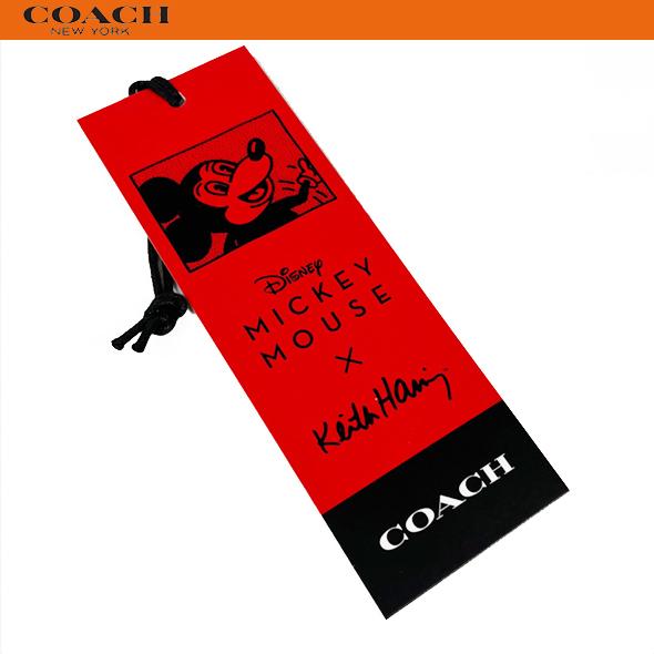 COACH　コーチ　C7433　二つ折り財布　ディズニー x キースヘリング COACH（コーチ） x ディズニー x キースヘリング コラボ アウトレット
