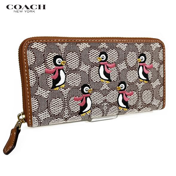COACH コーチ 財布 長財布 シグネチャー テキストタイル ジャ COACH コーチ 財布 長財布 シグネチャー テキストタイル ジャ