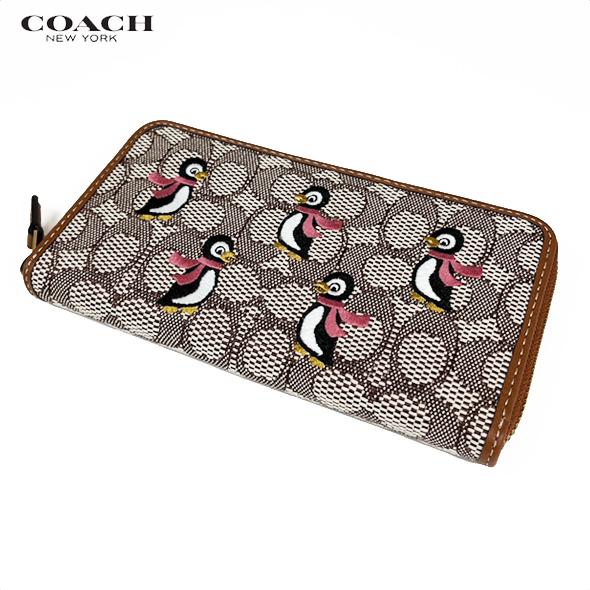 COACH コーチ 財布 長財布 シグネチャー テキストタイル ジャ COACH コーチ 財布 長財布 シグネチャー テキストタイル ジャ