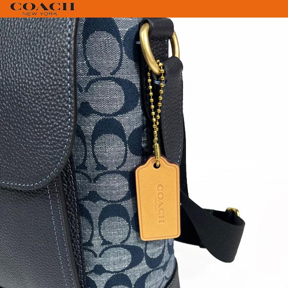美品　COACH ハドソン メッセンジャー ショルダーバッグ レザー 公式】コーチアウトレット | ハドソン メッセンジャー