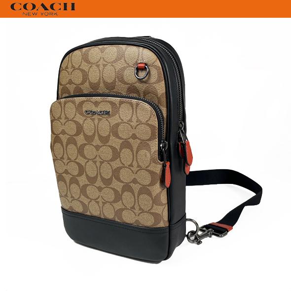 【コーチ】メンズ　ビジネスバッグ COACH コーチ アウトレット メンズ ショルダーバッグ クロス