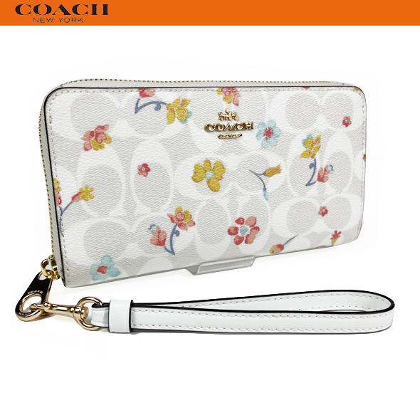 コーチ アウトレット レディース 花柄 財布 長財布 COACH ウォレット