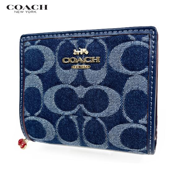 COACH コーチ レディース 財布 二つ折り財布 スナップ