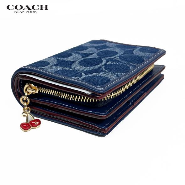 COACH（コーチ） レディース 財布 二つ折り財布 スナップ ウォレット
