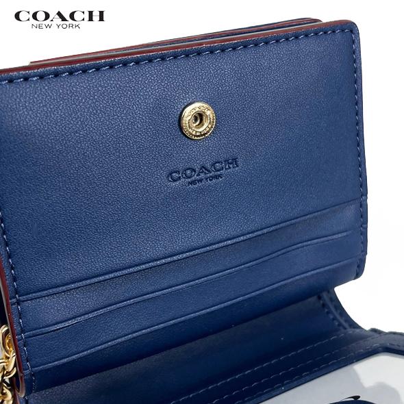 COACH コーチ レディース 財布 二つ折り財布 スナップ