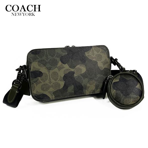 COACH（コーチ） メンズ ショルダー バッグ チャーター スリム クロス