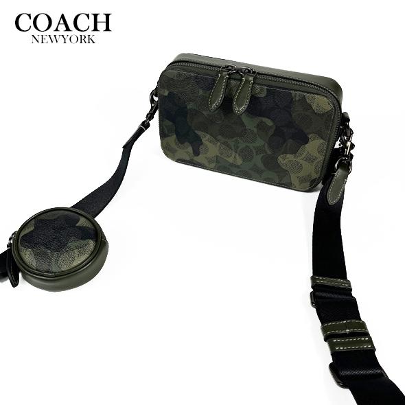 COACH（コーチ） メンズ ショルダー バッグ チャーター スリム クロス