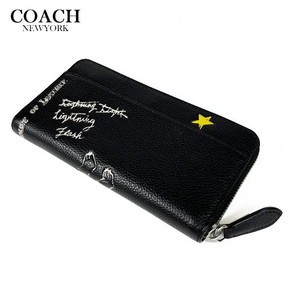 COACH（コーチ） メンズ 財布 長財布 アコーディオン ウォレット